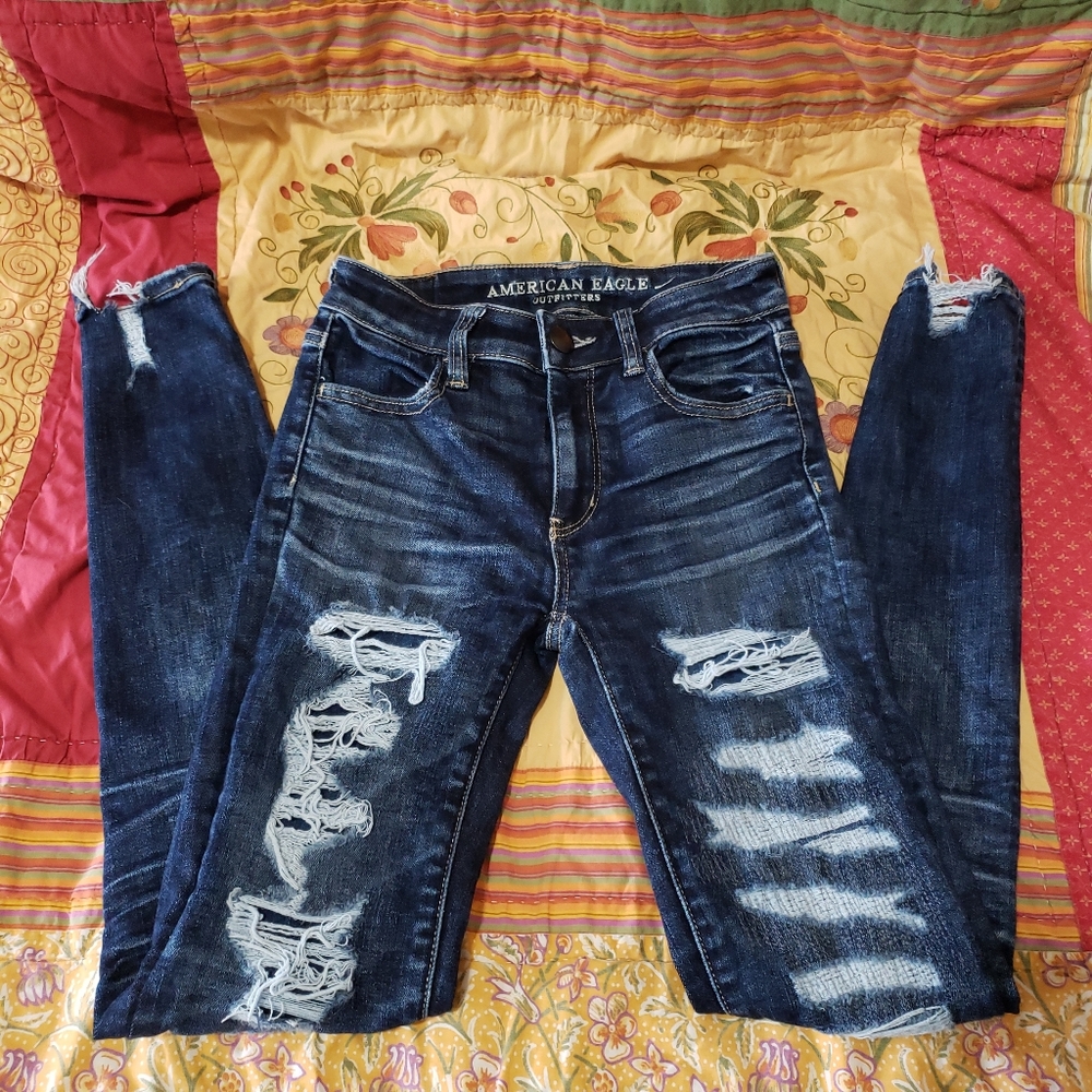 American Eagle Super Stretch Jean Jegging Size 00